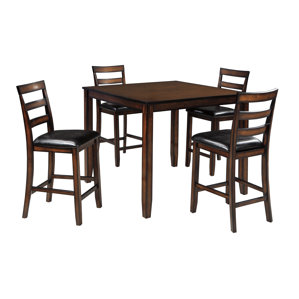 Coviar 5 Piece Counter Height Dining S..