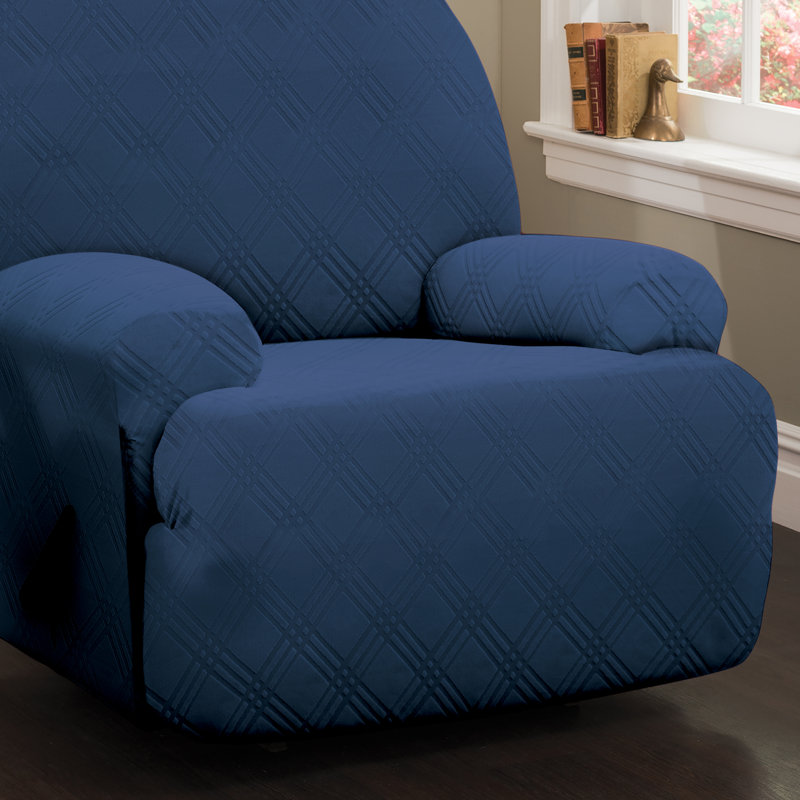 Red Barrel Studio Double Diamond Sensations Box Cushion Recliner Double Diamond Sensations Box Cushion Recliner Slipcover