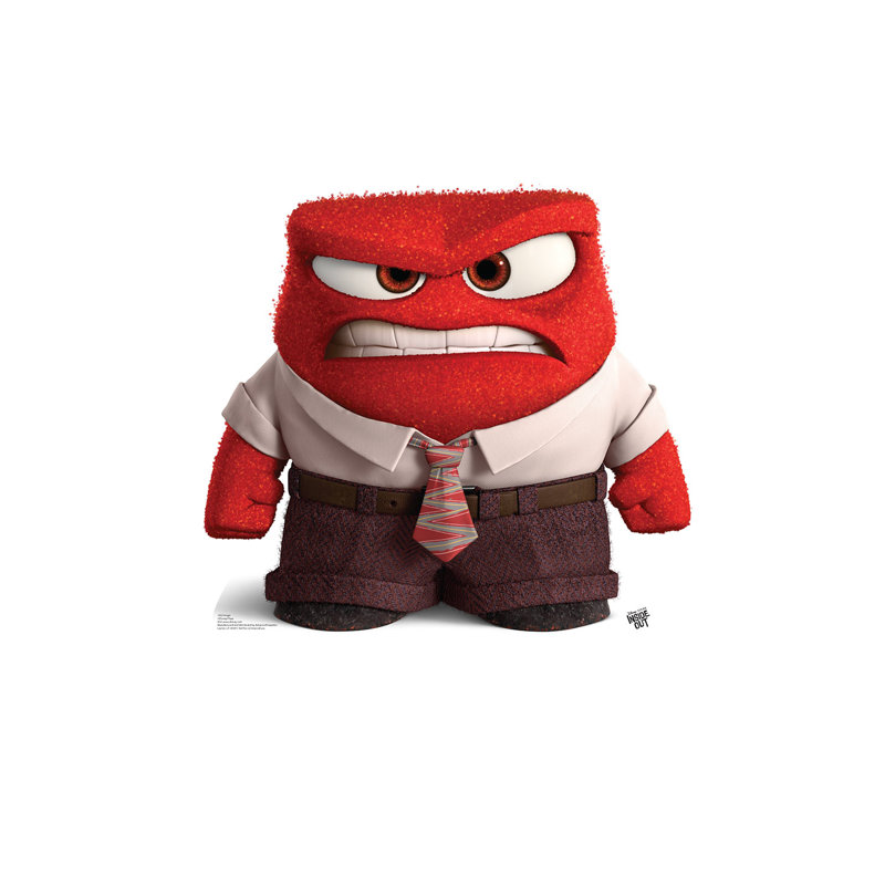 Advanced Graphics Disney Pixar Inside Out Anger Life Size ...