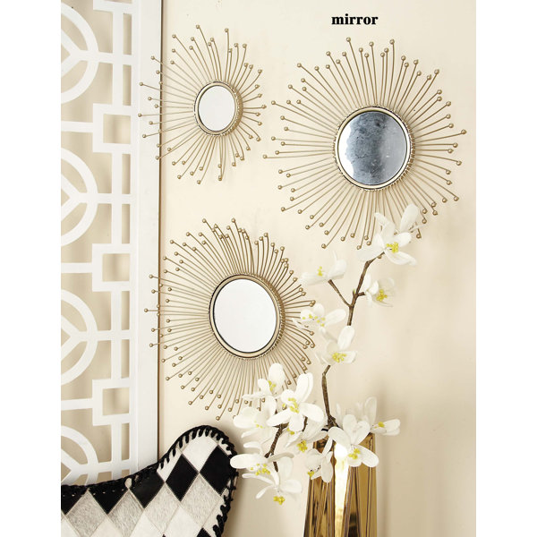 3 Piece Wall Mirror Set Wayfair Rated 5 out of 5 stars. 3 piece wall mirror set