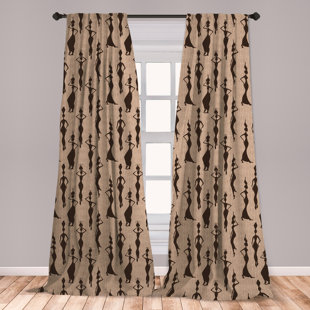 Dark Brown Velvet Curtains Wayfair