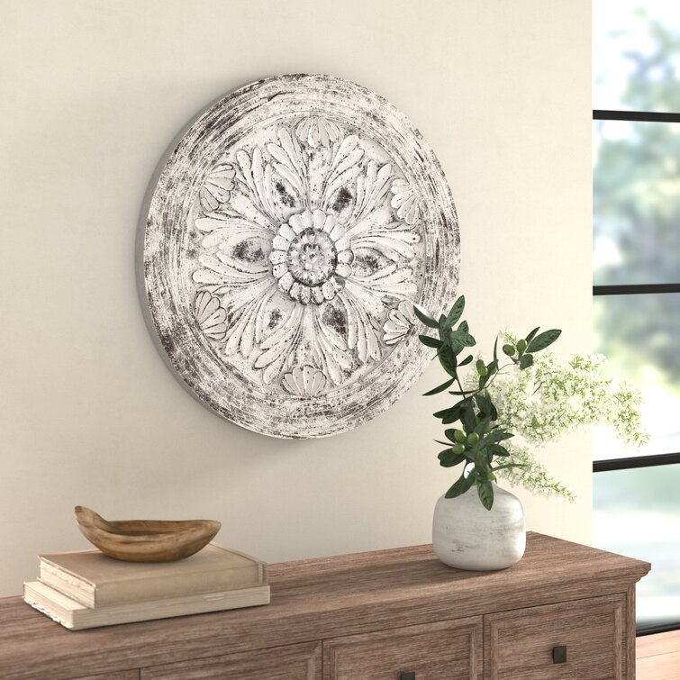 Three Posts Medallion Wooden Wall Decor Reviews Wayfair