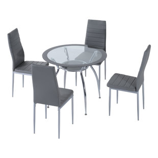 Benny Dining Set with 4 Chairs