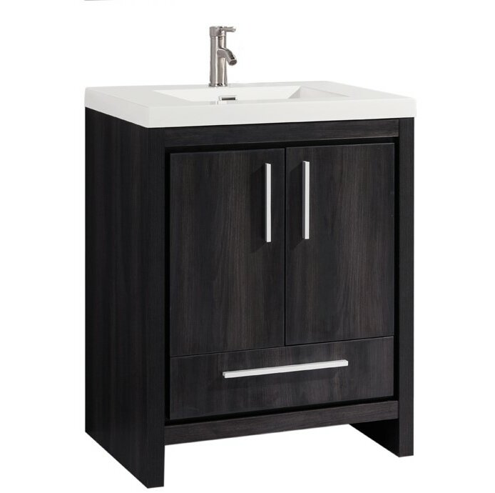 Orren Ellis Peiffer Modern 24 Single Bathroom Vanity Set Wayfair