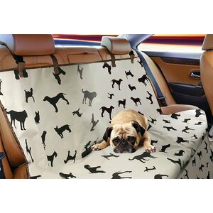 Puppy Print Dog Car Seat Sofa Slipcover