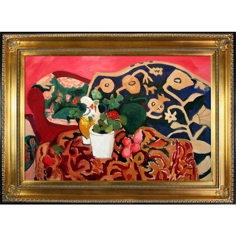 Decor Inspiration: Countess Luann de Lesseps Hamptons Home Tour Spanish Still Life by Henri Matisse Framed Painting #Matisseprint #stilllife