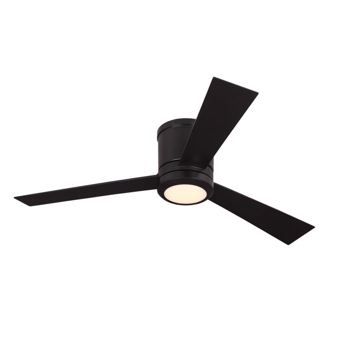Latitude Run 52 Nikhel 3 Blade Ceiling Fan Light Kit Included