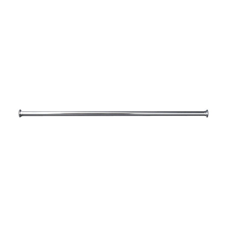 Barclay 108 Adjule Straight Fixed Shower Curtain Rod Wayfair Barclay 108 Adjule Straight Fixed