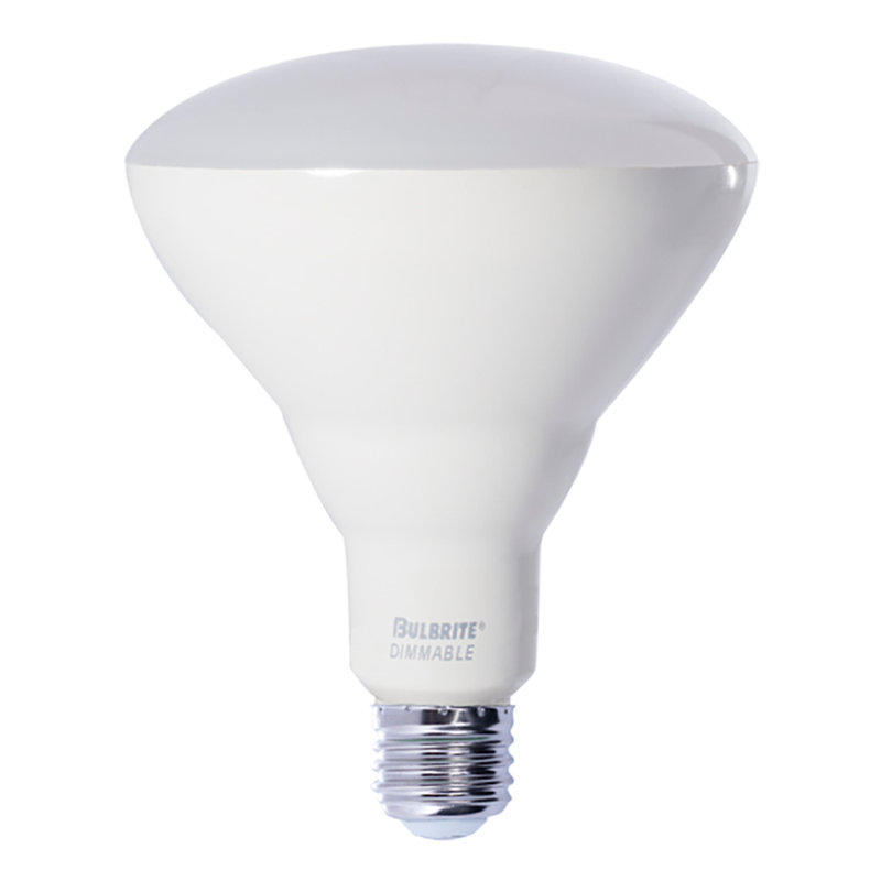 Bulbrite Industries 9 Watt 65 Watt Equivalent Br30 Led Dimmable Light Bulb Cool White 4000k E26 Medium Standard Base Wayfair