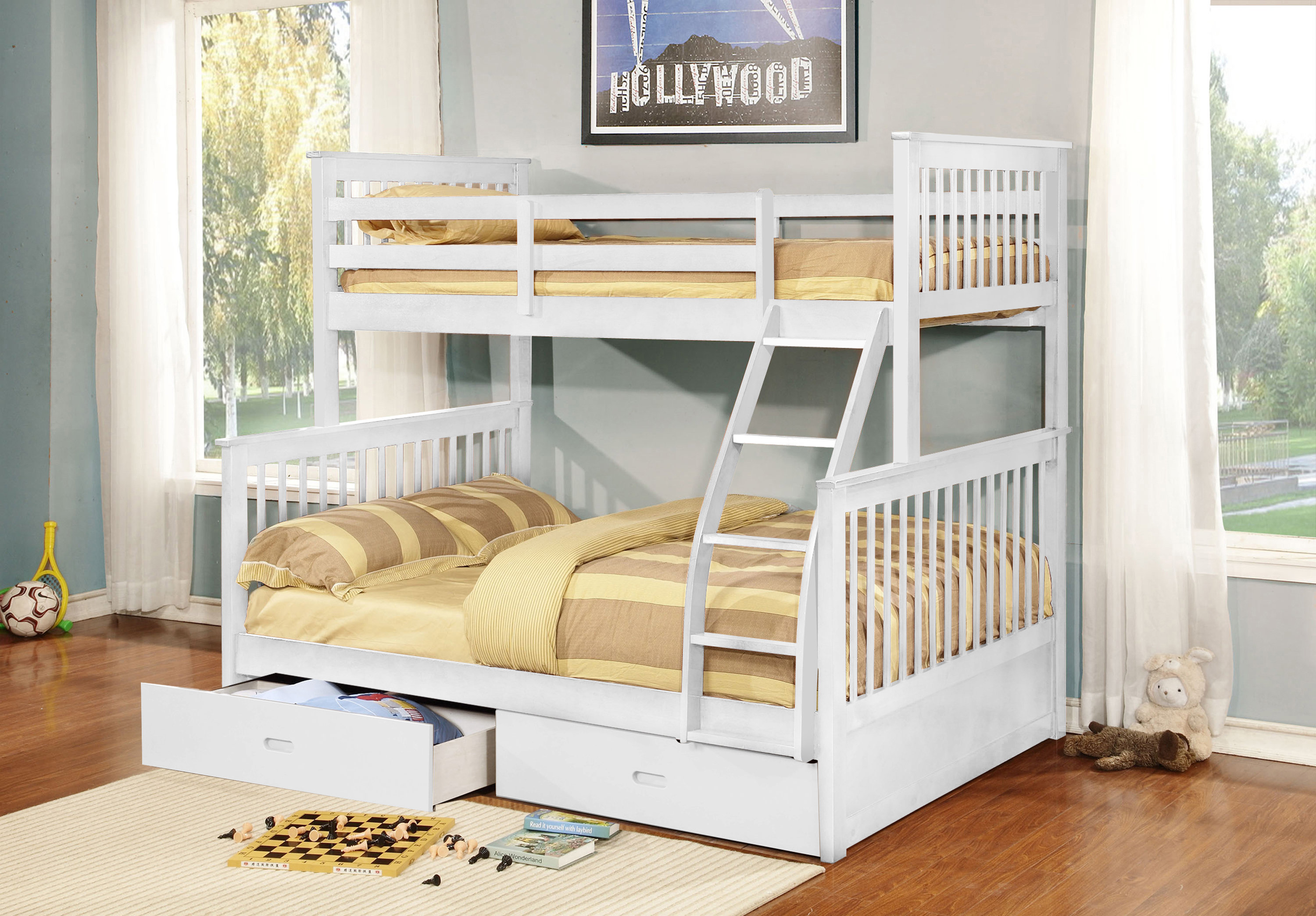 aleta twin over full bunk bed