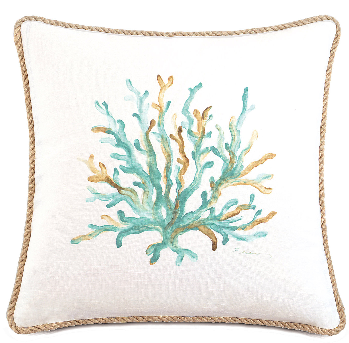 Eastern Accents Sumba HandPainted Throw Pillow Cover & Insert Wayfair