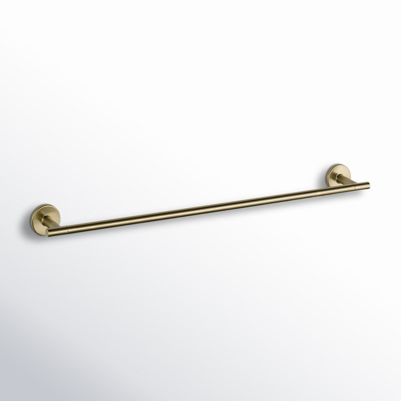 Trinsic Wall Mount Towel Bar Bath Hardware Accessory Size: 1.13" H x 24" L x 3.31" D, Finish: Chrome