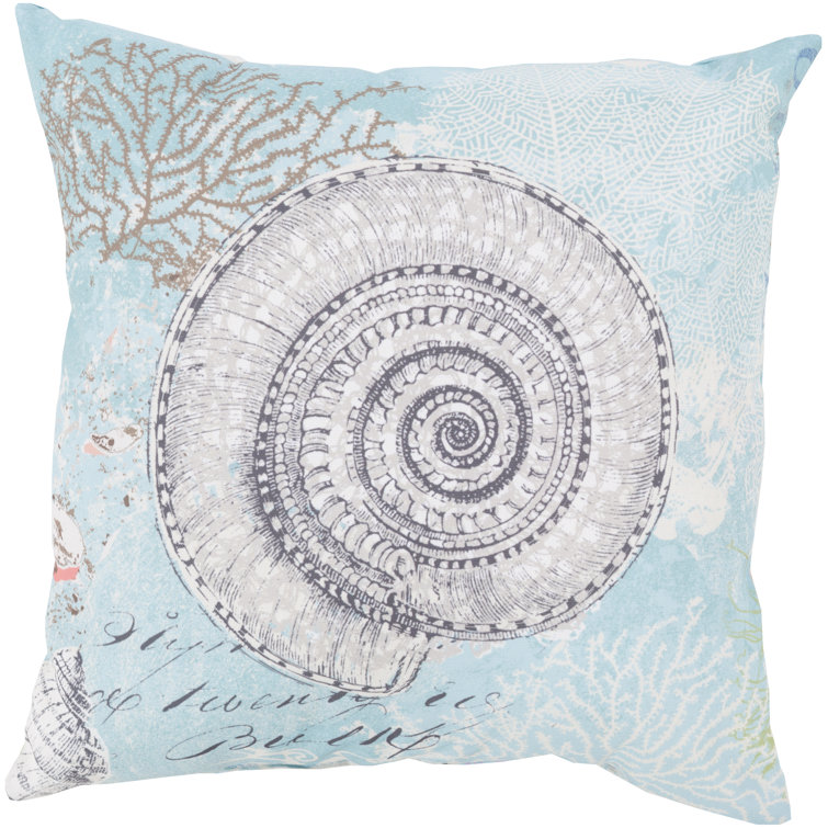 shell throw pillows