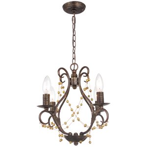 Angelina 4-Light Candle-Style Chandelier