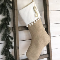 BYT Collections Fish Burlap Christmas Stockings Cats Holidays Family Decoration Jute Natural Linen-16 inches x 8 inches 2# Green Bowknot BYT Collections Fish Burlap Christmas Stockings Cats Holidays Family Decoration Jute Natural Linen-16 inches x 8 inches 2# Green Bowknot