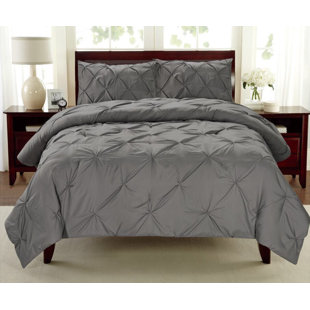 Solid Grey Comforter Set Wayfair Fulgham Comforter Set