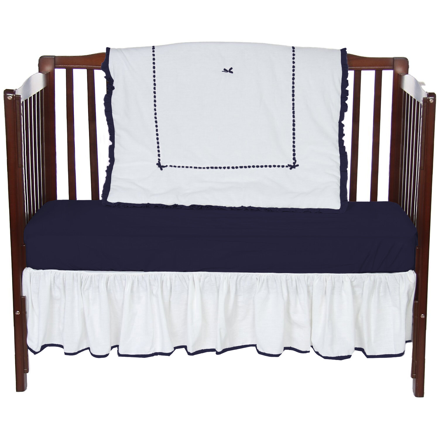 dolls cot bedding set