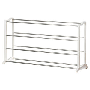 4-Tier 20 Pair Stackable Shoe Rack