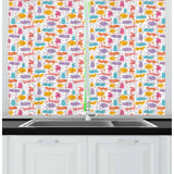 Cat Kitchen Curtains Wayfair