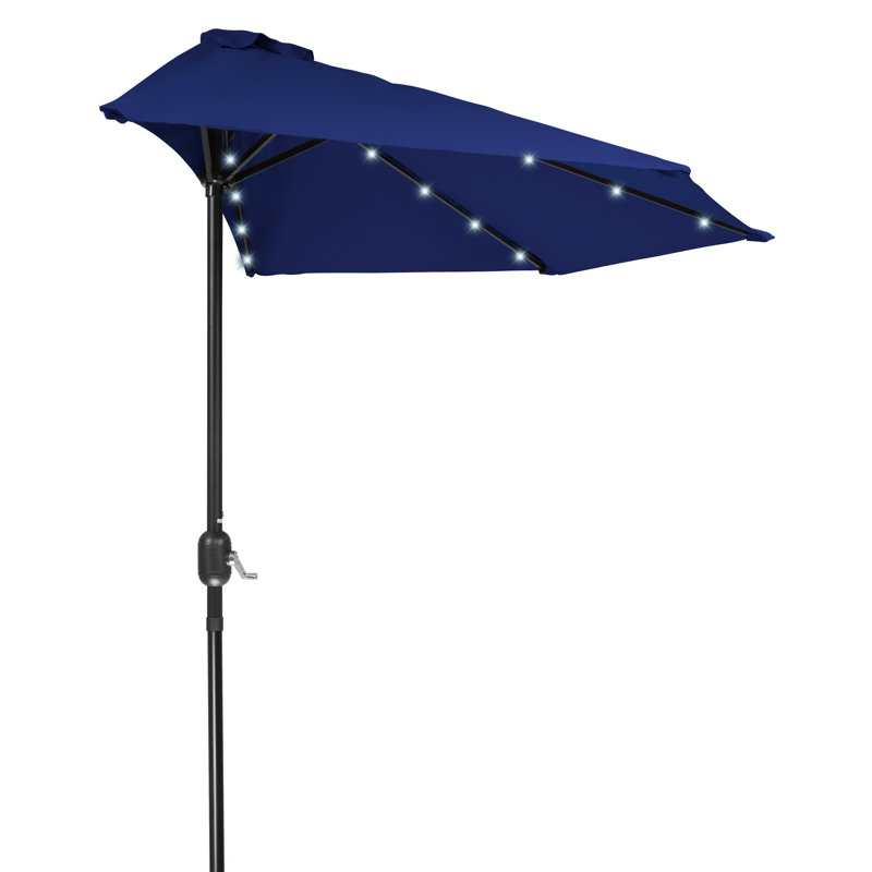 Latitude Run Phipps Patio Half Led Solar Powered 9 Lighted