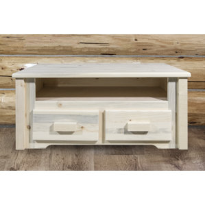 Abella Rustic Coffee Table by Loon Peak