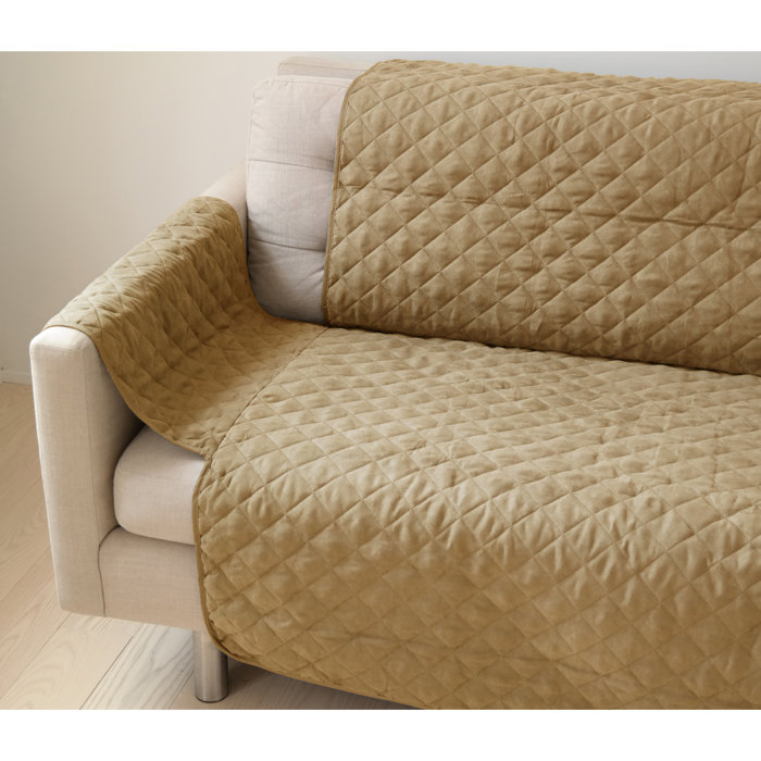 Precioustails Durable Quilted Microsuede Sofa Slipcover Reviews