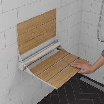 Teak Wood Shower Seat