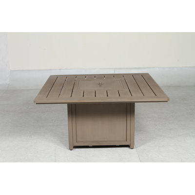 Aruba Aluminum Propane Fire Pit Table Teva Furniture