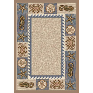 Sea Life Rugs Wayfair Signature Sea Life Sandstone Area Rug
