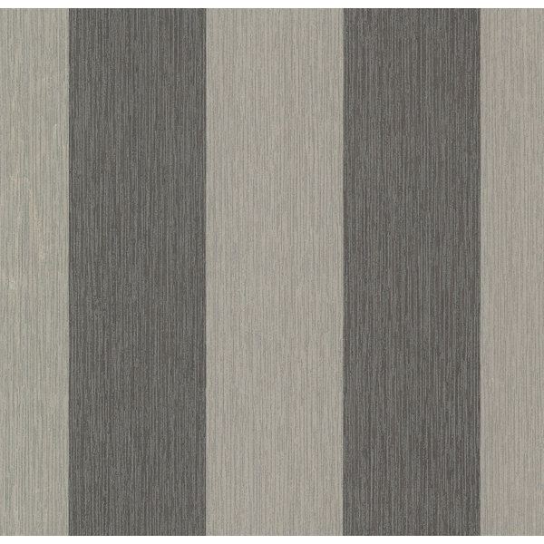 Brewster Home Fashions 33 X 20 5 Ardor Black Stripe Wallpaper