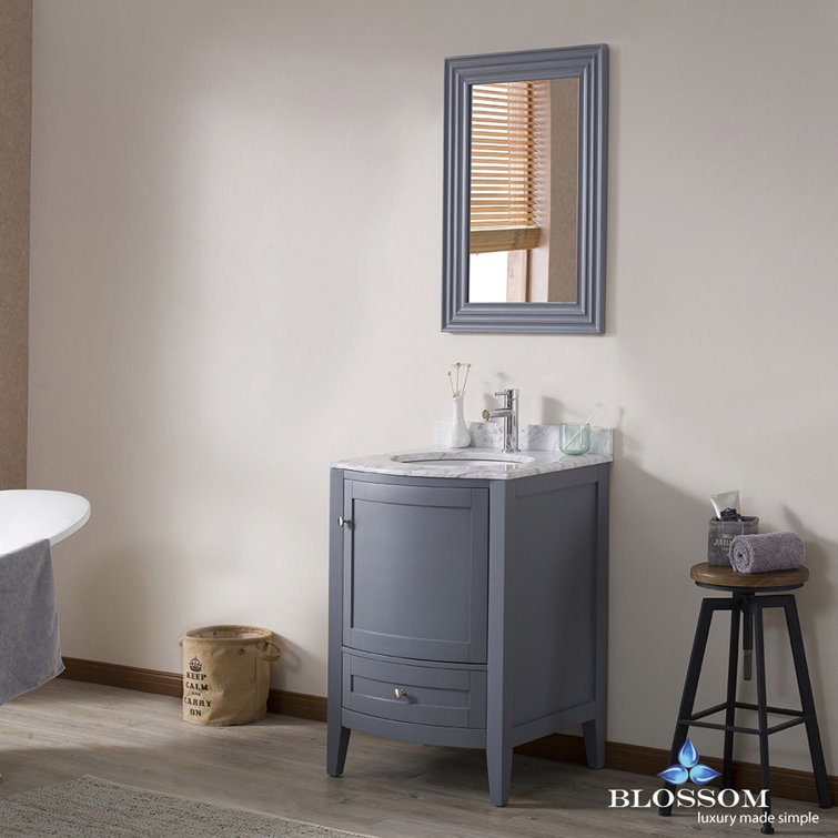 Darby Home Co Glendale 24" Single Bathroom Vanity Set with Mirror Wayfair