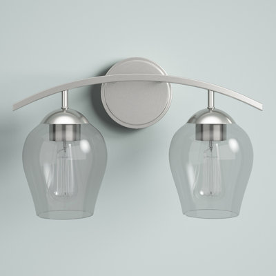 Schoenfeld 2-Light Dimmable Vanity Light ( incomplete)