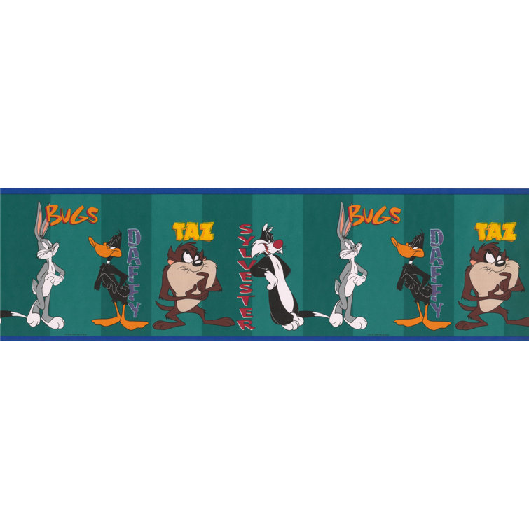 Retroart Retro Looney Tunes Disney Cartoon 15 X 7 Wallpaper Border Wayfair