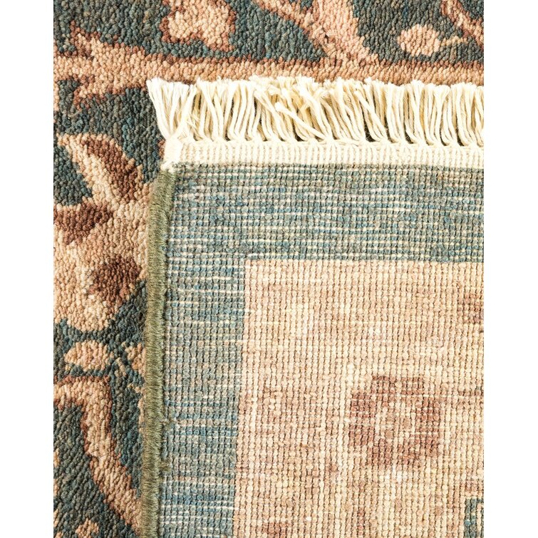 Sepia Solo Rugs Oushak Shannon One of a Kind Hand Knotted Area Rug 9' 1 x 11' 9 