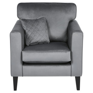 Grey Velvet Chair Wayfair Co Uk