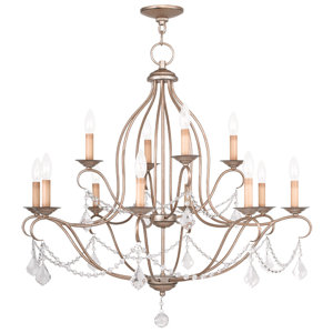 Bayfront 12-Light Crystal Chandelier