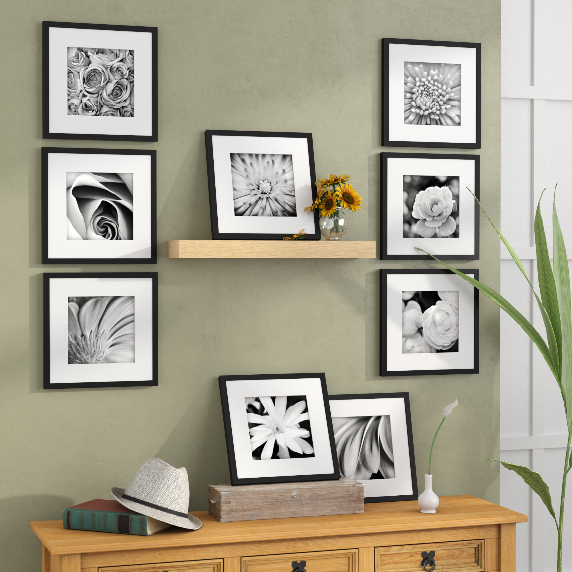 Photo Display Photo Frame Picture Frame Photo Display Tabletop Display Photo Frame for Office Living Room Home Decor Tabletop Display Color : Brown, Size : A4
