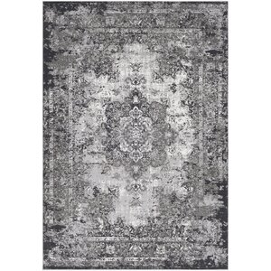 Sharpes Gray/Charcoal Area Rug