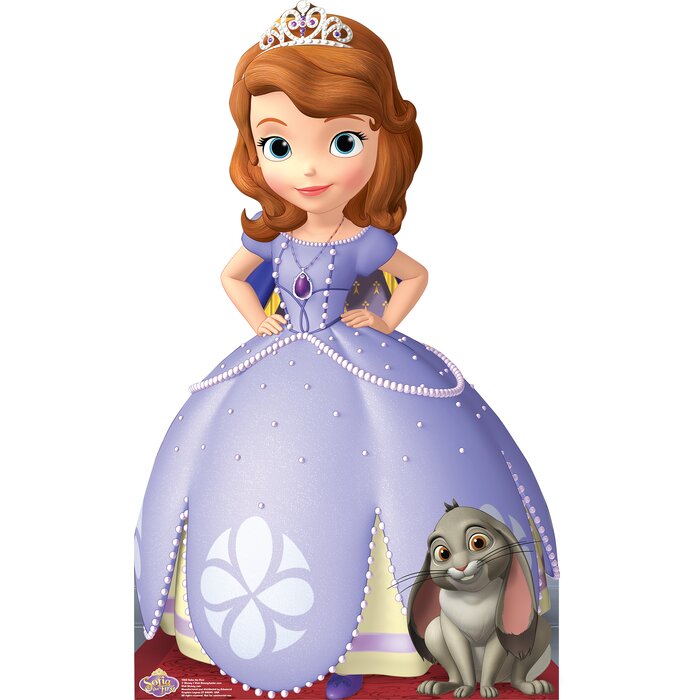 Sofia The First Disney Cardboard Standup