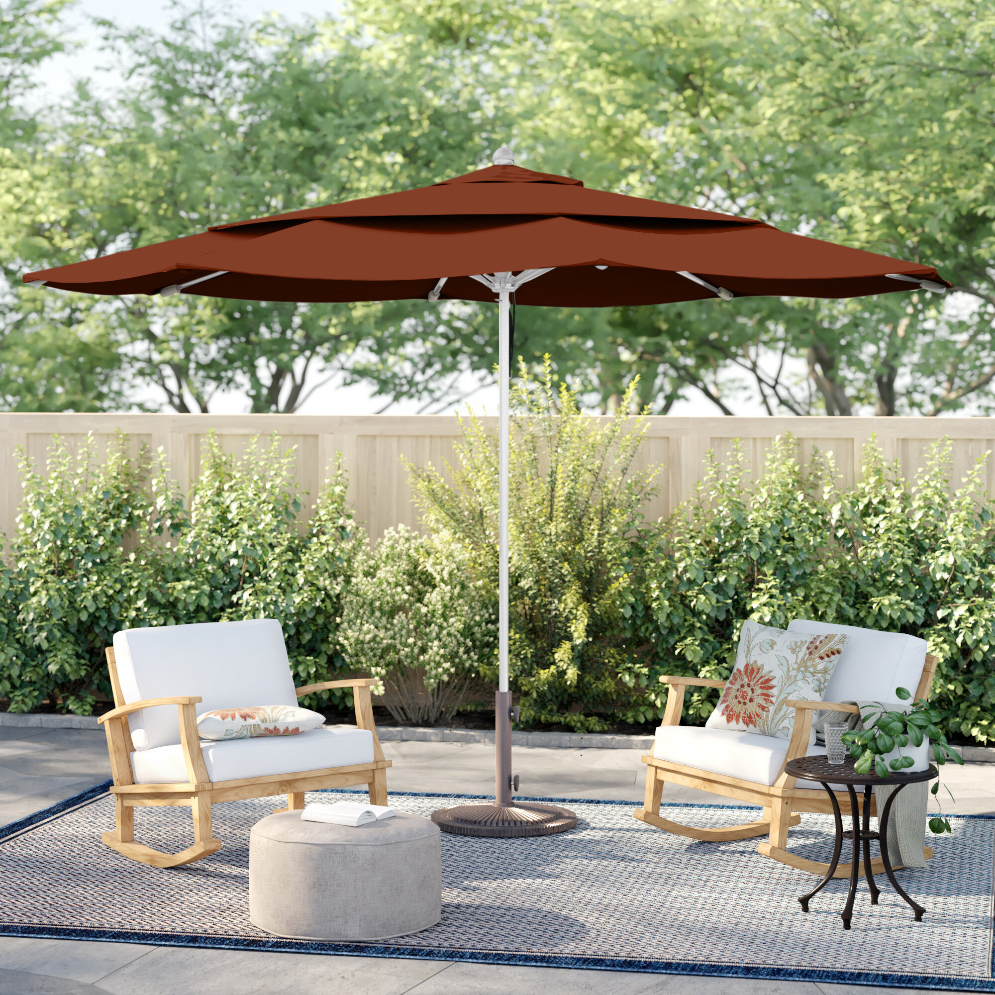 Sol 72 Outdoor Caravelle 11 Market Umbrella Reviews Wayfair