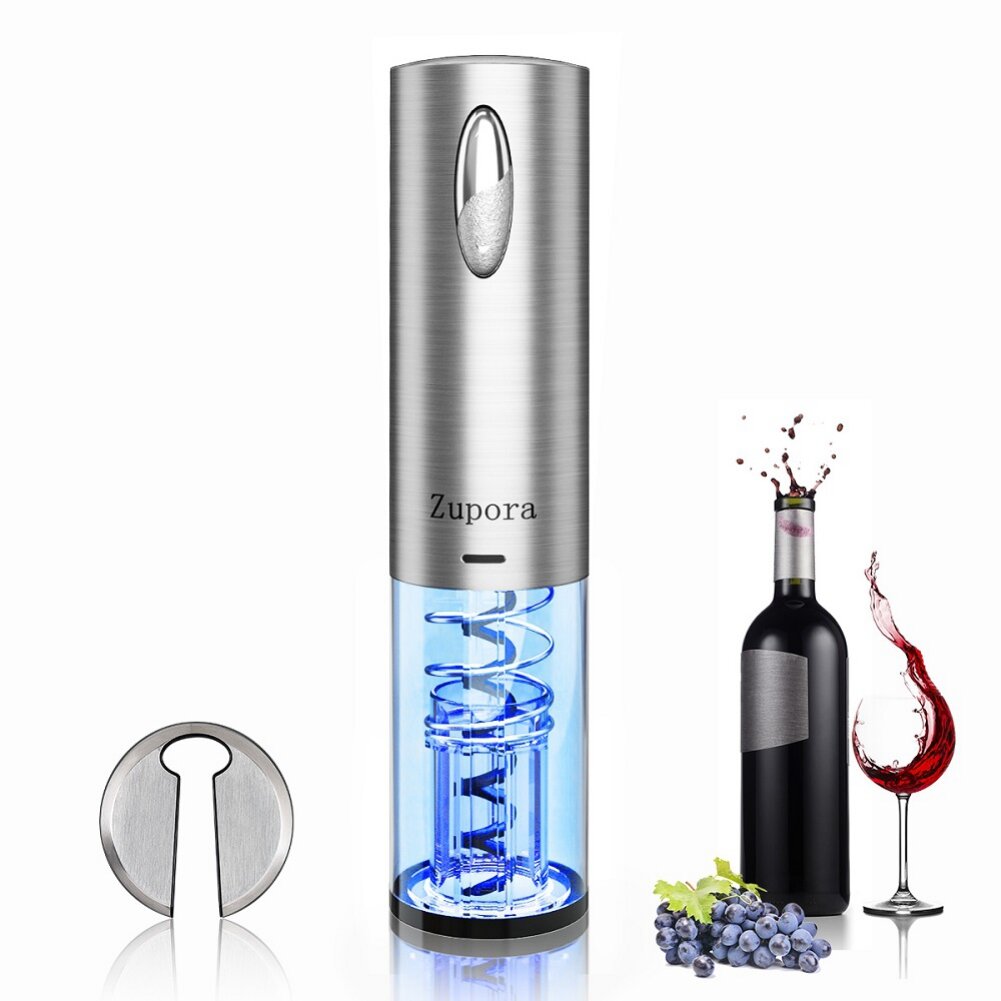 Electric Wine Opener Battery Operated Automatic Corkscrew Puller for Kitchen Bar