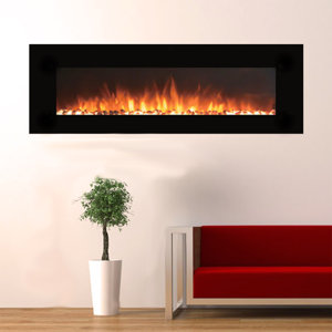 OnyxXL Wall Mounted Electric Fireplace