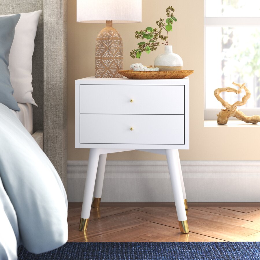 Kieran 2 Drawer Nightstand