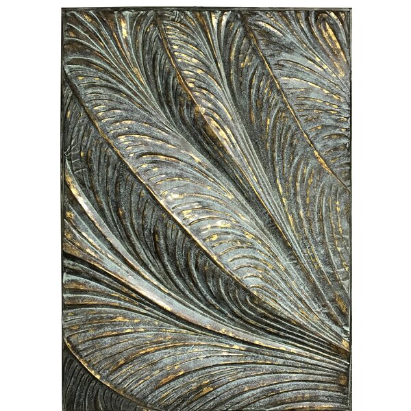 Metal Feather Wall Art Wayfair