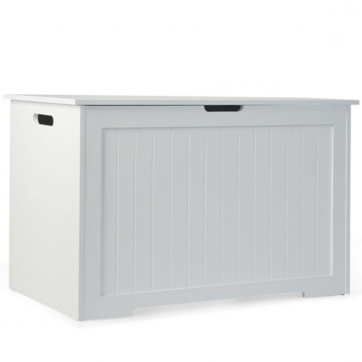 white mdf toy box