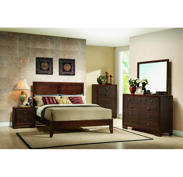 InRoom Designs 2 Drawer Solid Wood Nightstand in Dark Brown Wayfair.ca
