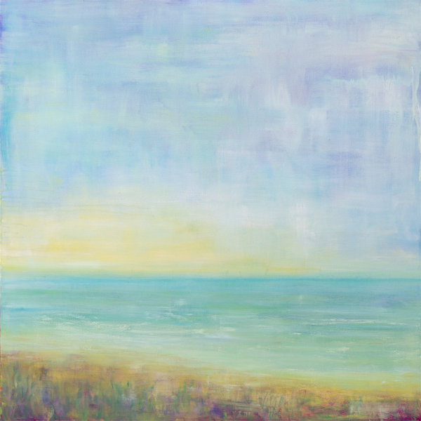 Greenbox Art With Me By Stephanie Bauer Print Of Painting On