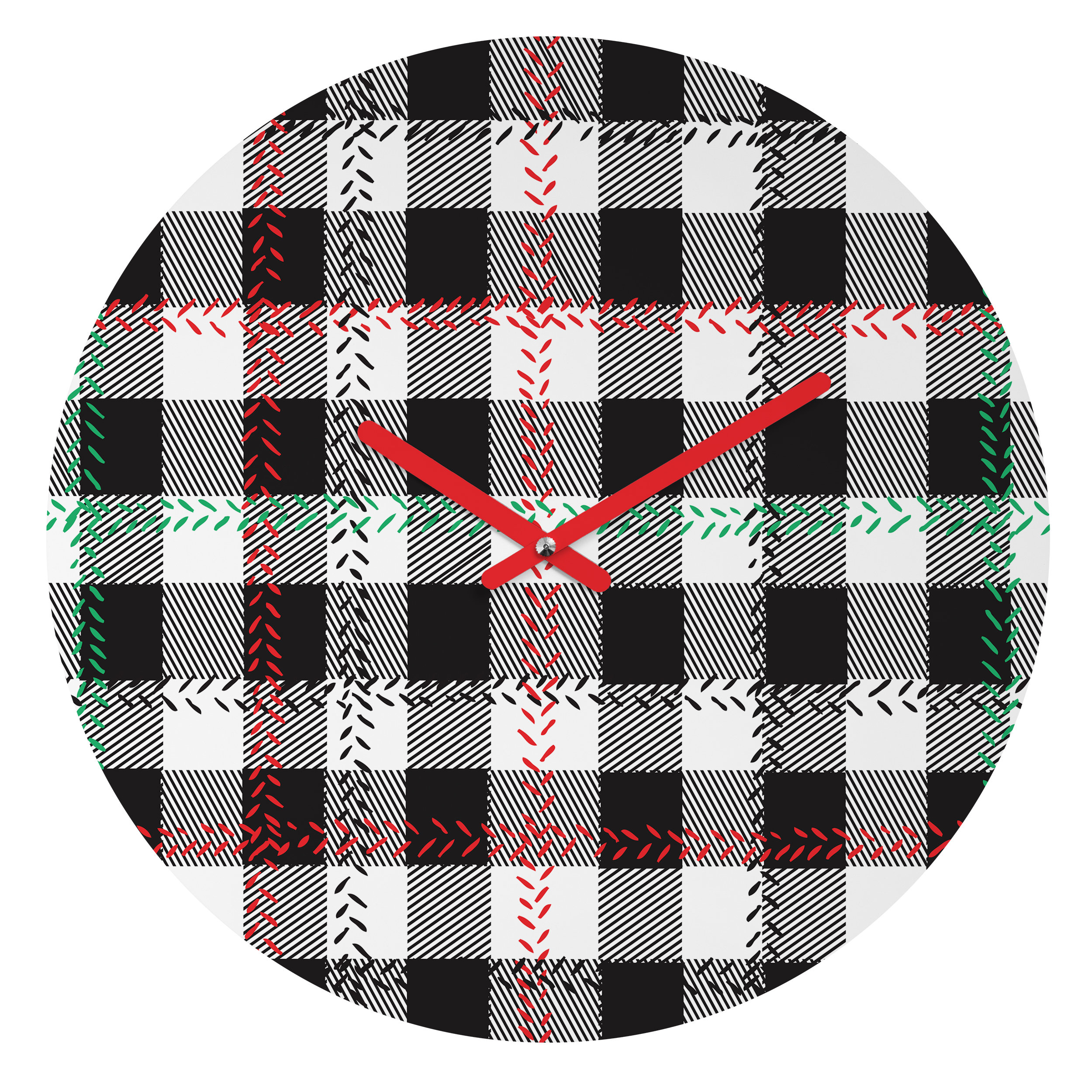 Round 12 Old Time Western Deny Designs Zoe Wodarz Round Clock