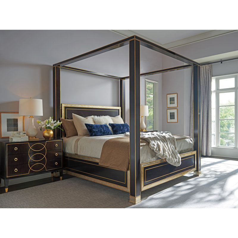 Lexington Carlyle Four Poster Solid Wood Configurable Bedroom Set