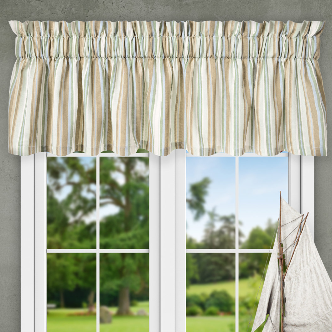 Meinhardt Stripe Tailored 80 Curtain Valance Reviews Joss Main